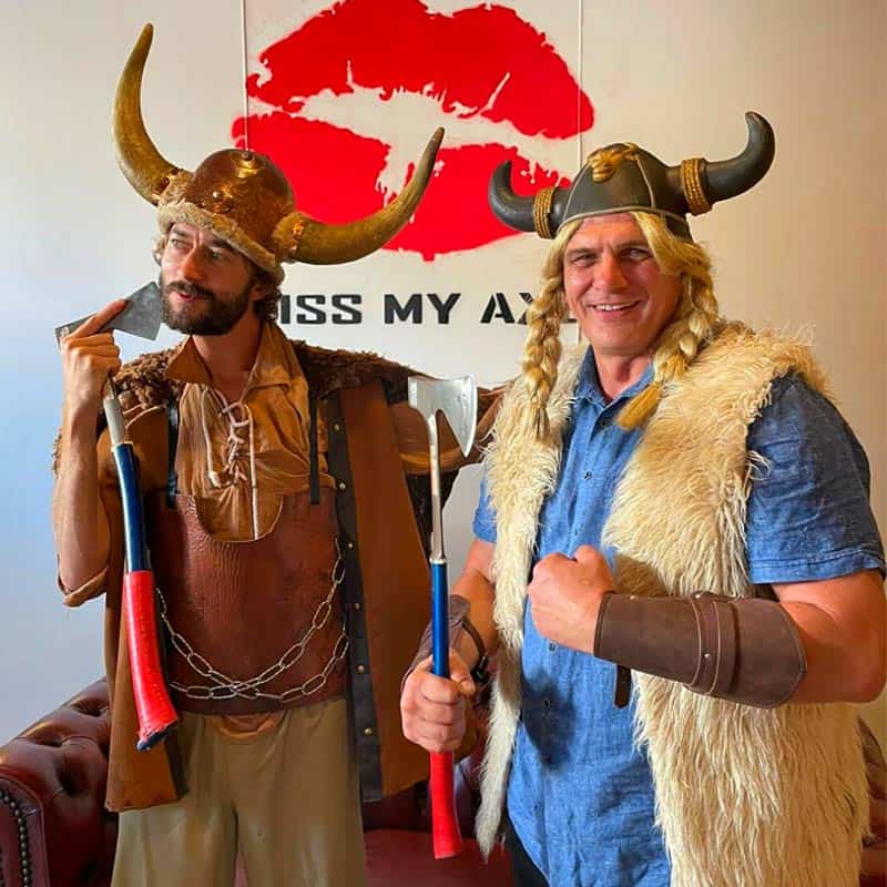 a group of people wearing costumes