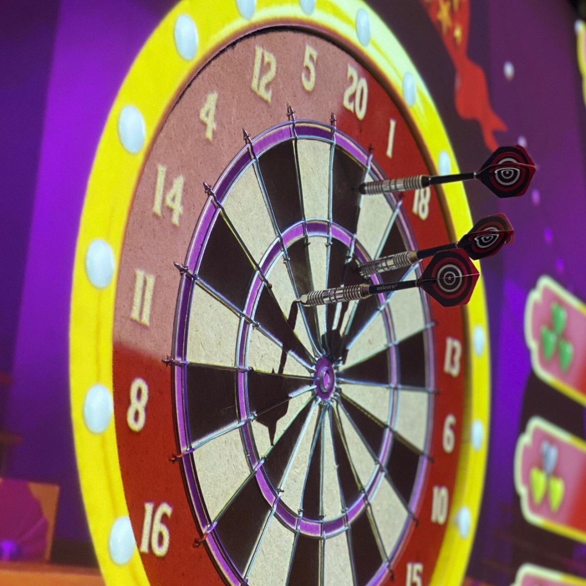 a close up of a clock