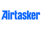Airtasker logo in blue text on a white background.
